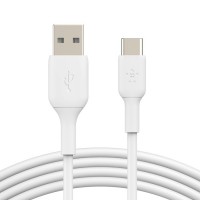  USB kabelis Belkin Boost Charge USB-A to USB-C 2.0m white 
